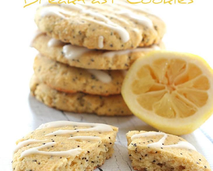 Lemon Poppyseed Breakfast Cookies