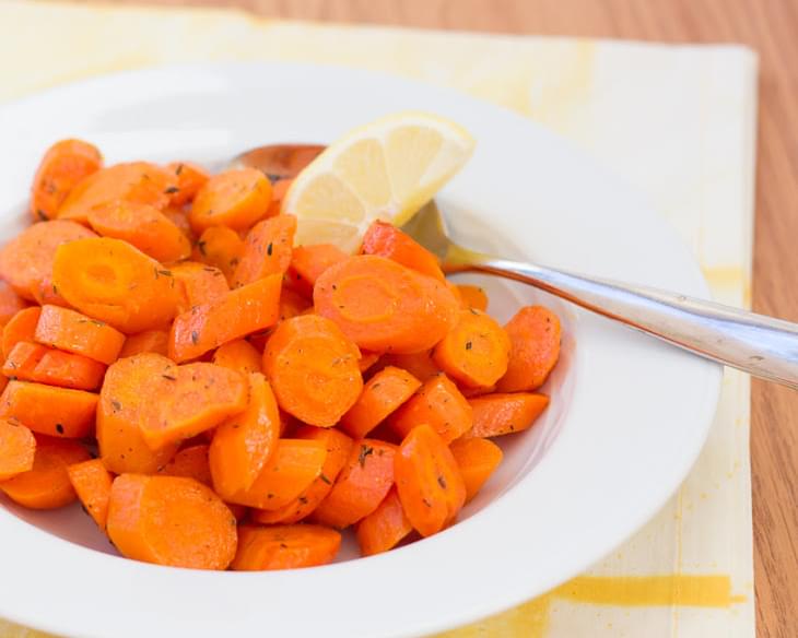 Roasted Carrots with Lemon and Thyme