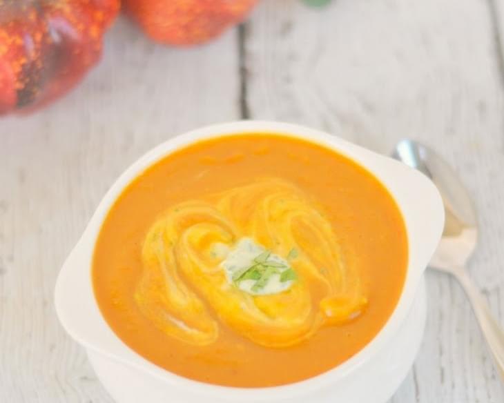 Green Chile Pumpkin Soup