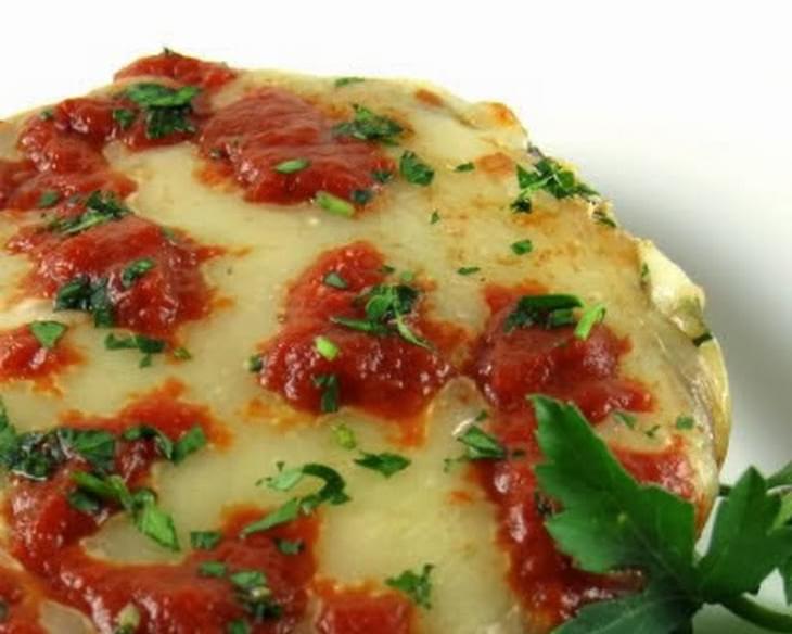 Baked Portobello Parmesan - A Dieter's Delight - Foodie Friday