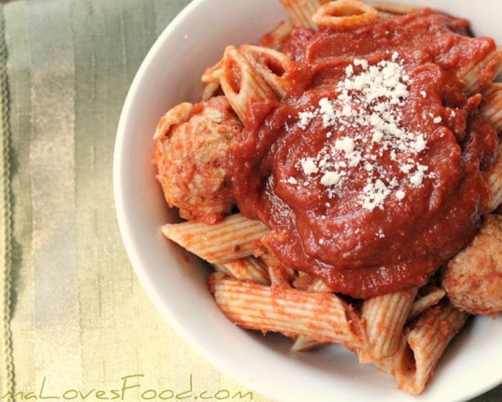 Slow Cooker Spaghetti Marinara Sauce Recipe.
