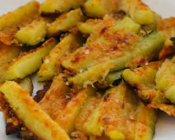 Parmesan Encrusted Zucchini