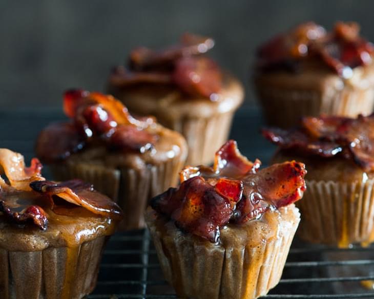 Maple Bacon Apple Muffins
