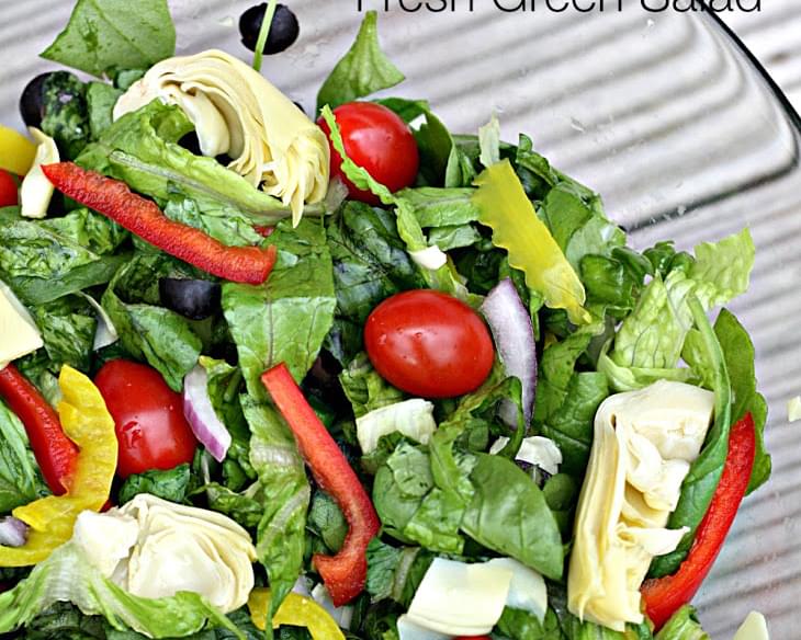 Italian Fresh Green Salad