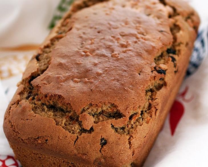 Gluten-Free Carrot Bread with Chai Spices