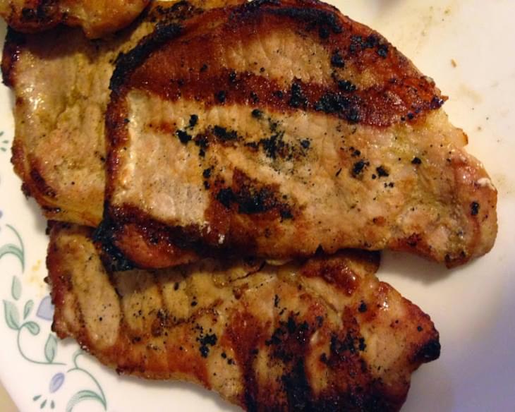 Easy Marinated Grilled Pork Chops