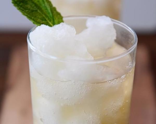 Frozen Mint Lemonade Slush