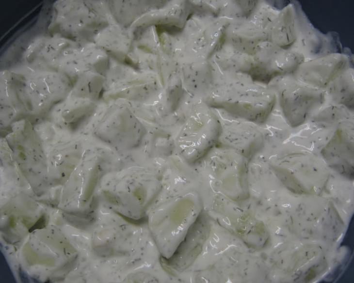 Chunky Cucumber Salad