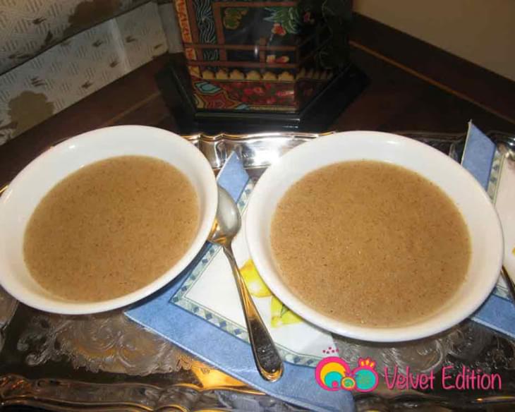 Cream of Wheat Pudding - "Simit Halva" or "Mammounieh"