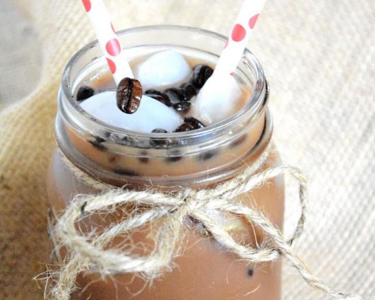 Salted Chocolate Iced Coffee