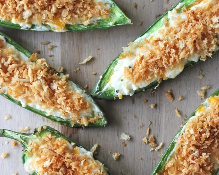 Three-Cheese Jalapeno Poppers