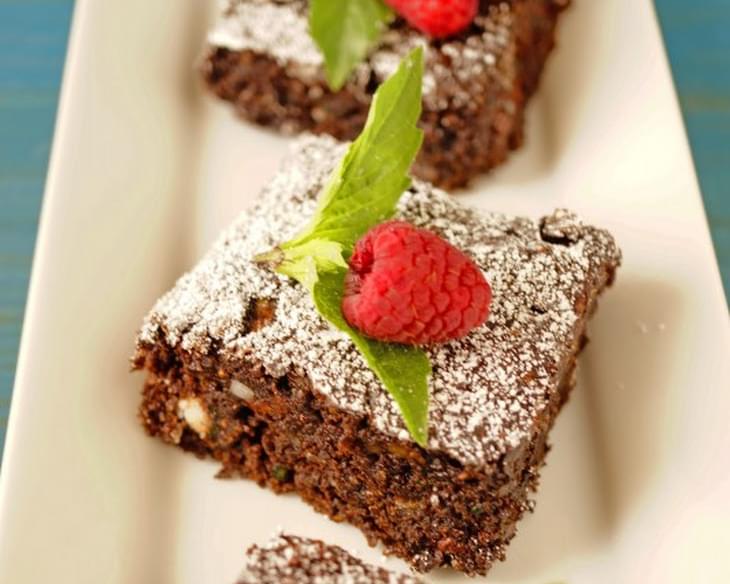 Healthy Snack Idea - Low Calorie Chocolate Chip Brownie