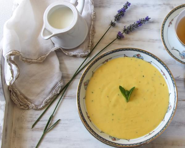 Mango, Coconut and Lime Soup (for a little trip to Hawaii)