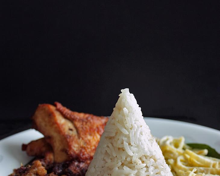 Nasi Uduk Betawi - Jakarta Fragrant Coconut Rice