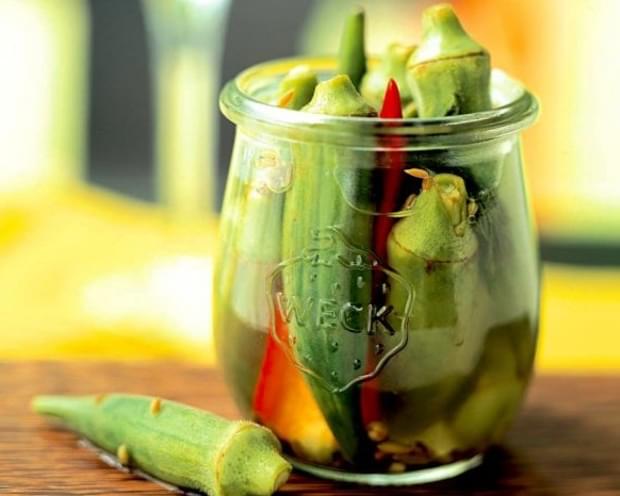 Spicy Pickled Okra Is The Perfect Compliment For Grilled Meat