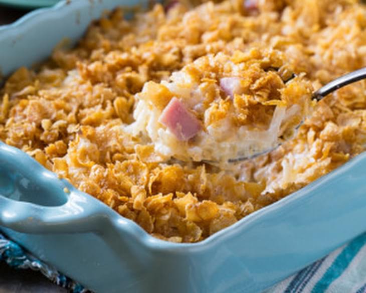 Funeral Potatoes with Ham