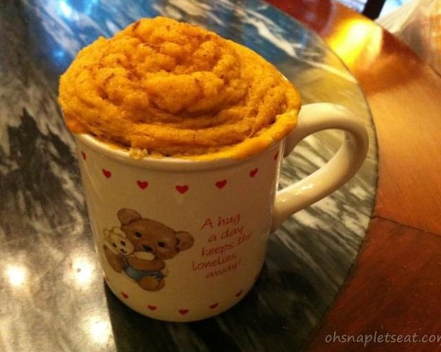 Paleo Pumpkin Cake In A Cup