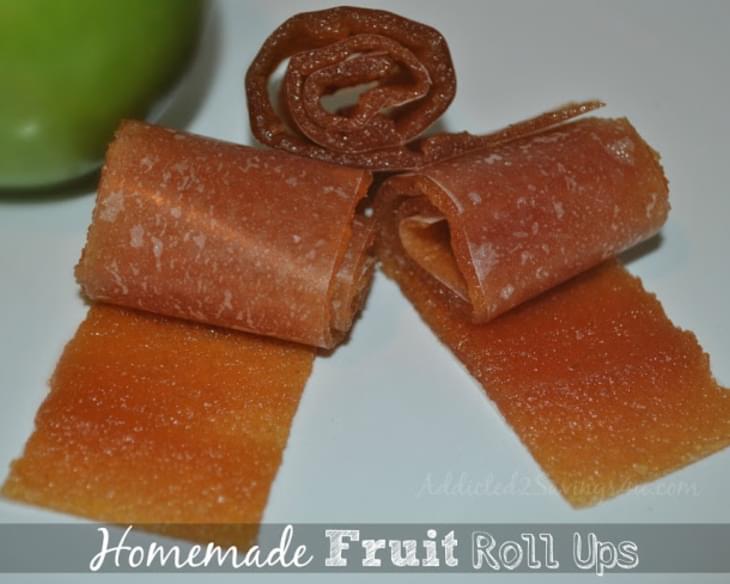 Homemade Fruit Rolls Ups