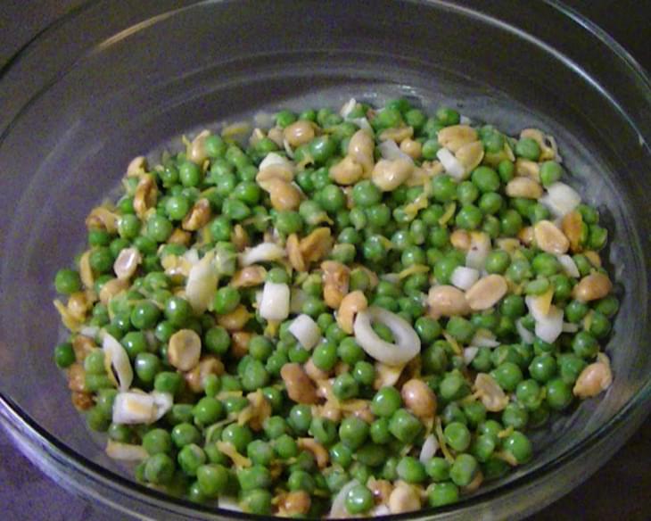 Pea and Peanut Salad Deluxe