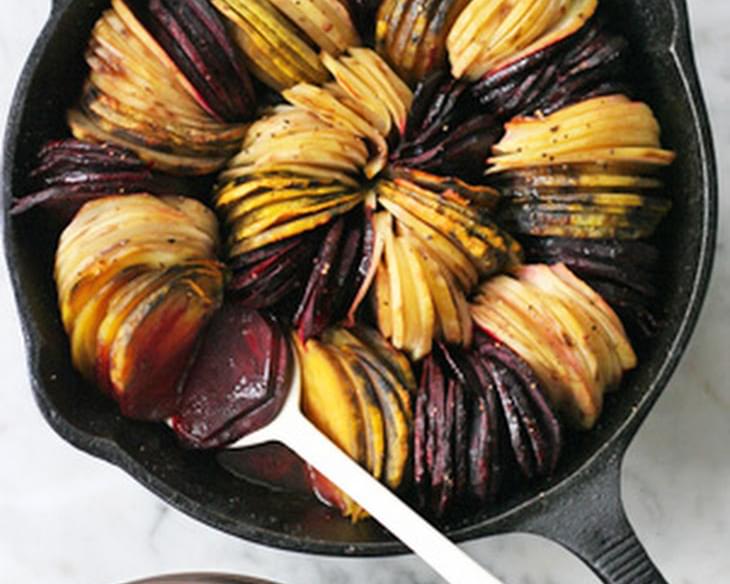 Oven-Roasted Beets and Potatoes