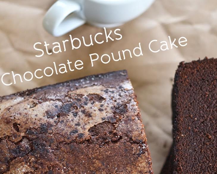 Starbucks Style Gluten Free Chocolate Cinnamon Pound Cake