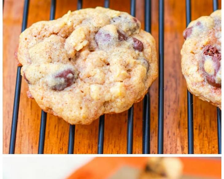 Thick Oatmeal Raisinet Cookies