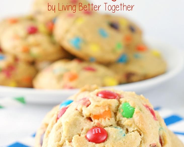 M&M's Registered  Pudding Cookies