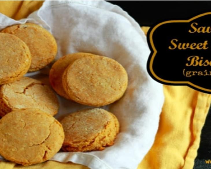 Savory Sweet Potato Biscuits (grain free)