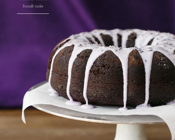 Chocolate Lavender & Earl Gray Bundt Cake