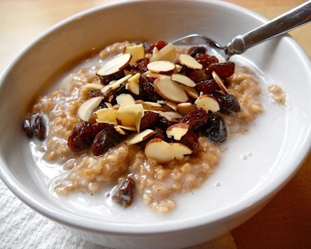 Indian Spiced Oats W/ Coconut Milk