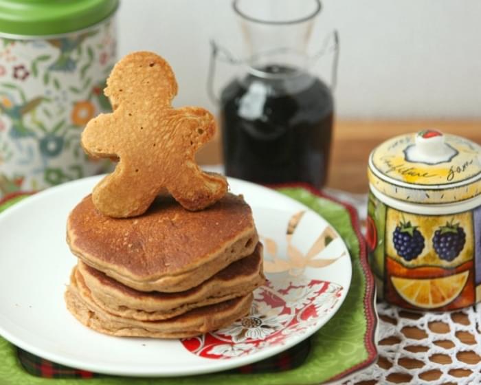 Low fat Gingerbread Pancakes