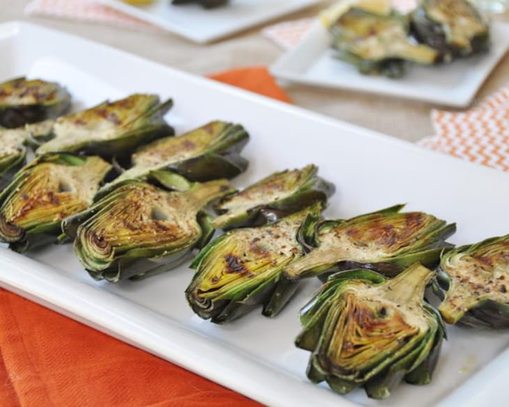 Grilled Baby Artichokes
