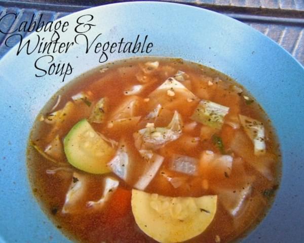 Cabbage and Winter Vegetable Soup