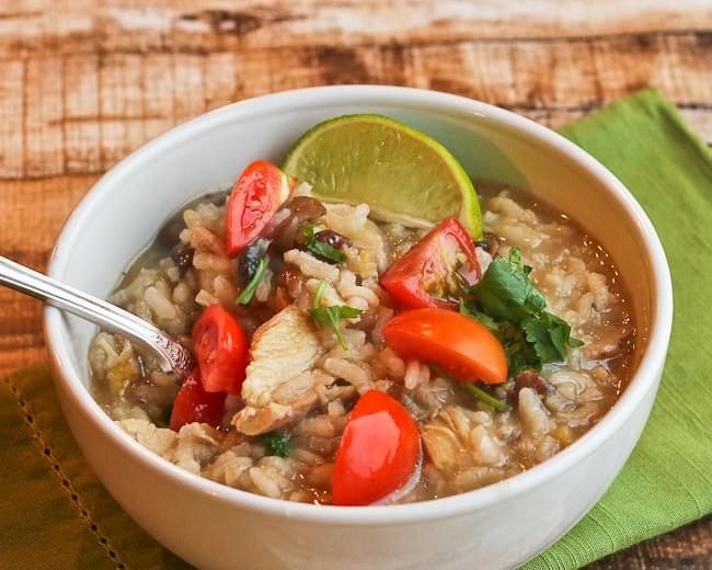 Arroz Caldo (Filipino Chicken and Rice Porridge)
