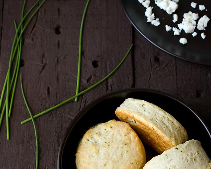 Goat Cheese and Chive Biscuits