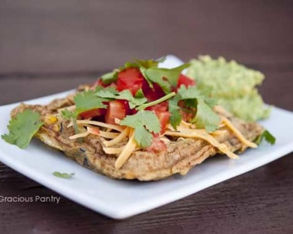 Clean Eating Mexican-Style Waffle Omelets