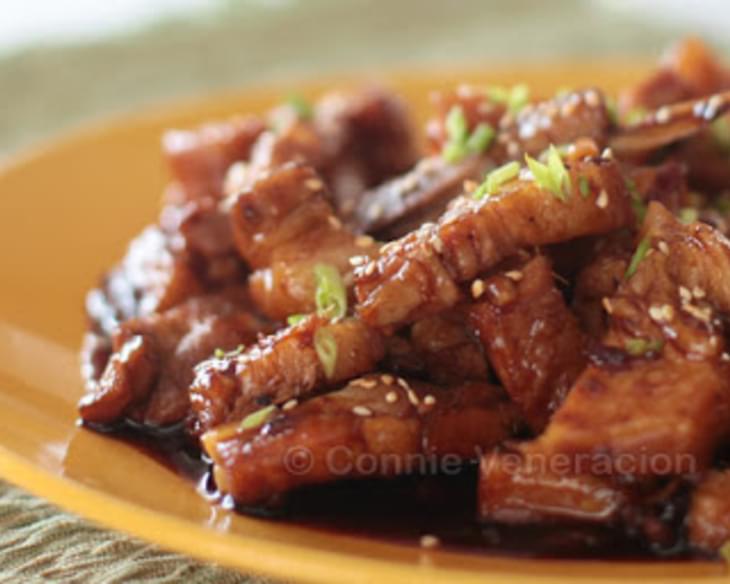 Sticky Szechuan Pork