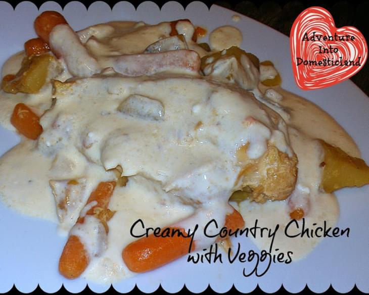 Creamy Country Chicken with Veggies