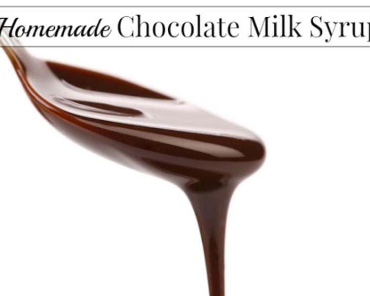 Homemade Chocolate Milk Syrup