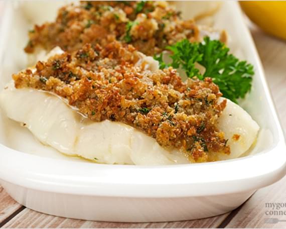 Cod With Lemon-Parsley Crumb Topping