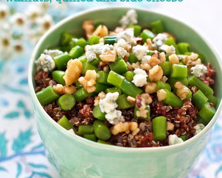 Green Beans with Toasted Walnuts and Quinoa