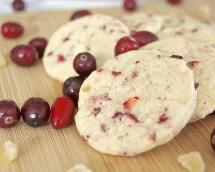 Cranberry Ginger Sugar Cookies ~ Day 1 of the 12 Days of Cookies '12
