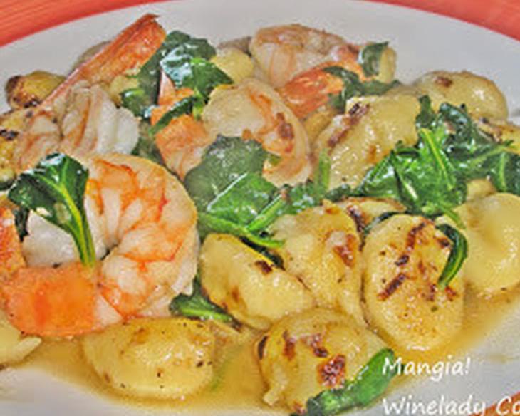 Gnocchi With Shrimp and Spinach