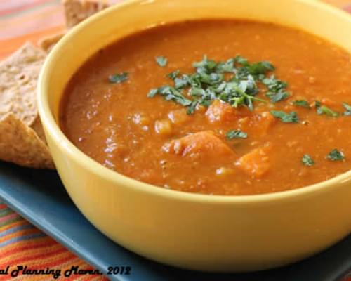 Crockpot Lentil, Quinoa 'n Veggie Soup