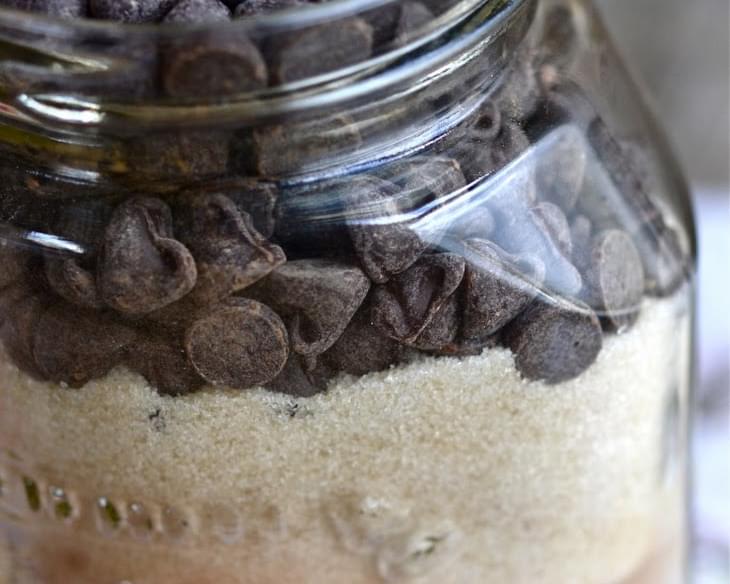 Double Chocolate Chip Cookies-in-a-Jar