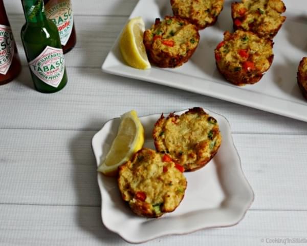 Mini Baked Crab Cakes
