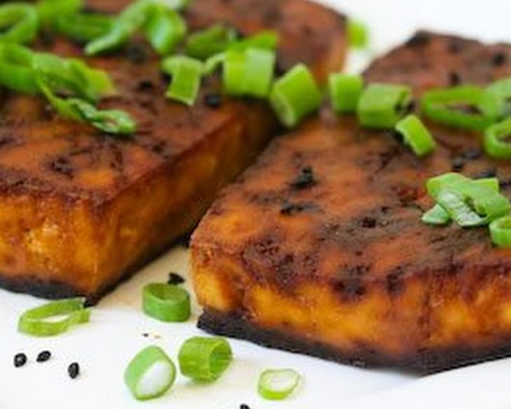 Baked Tofu with Soy and Sesame