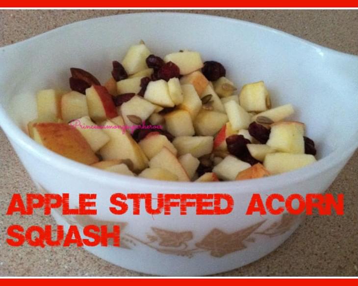 Apple Stuffed Acorn Squash