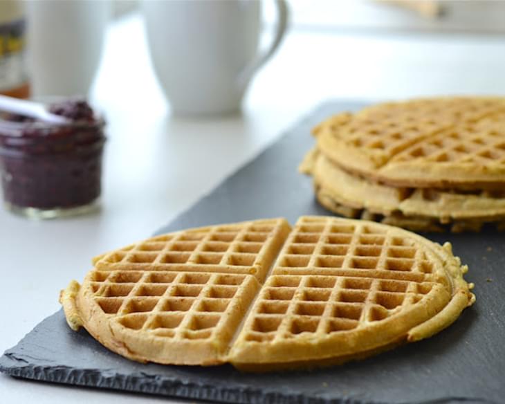 Gluten Free Oat Waffles (Ridiculously Awesome!)