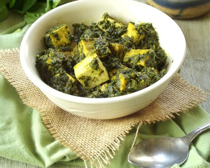 Vegan Saag Paneer